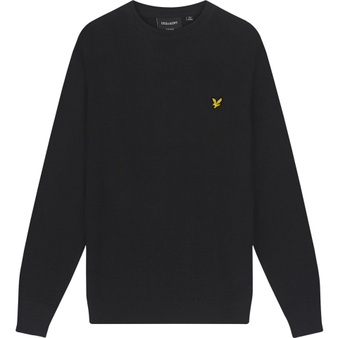 Lyle & Scott Sweatshirt - Jet Black - Lyle & Scott - 10-11 jaar (140-146) - Sweatshirt