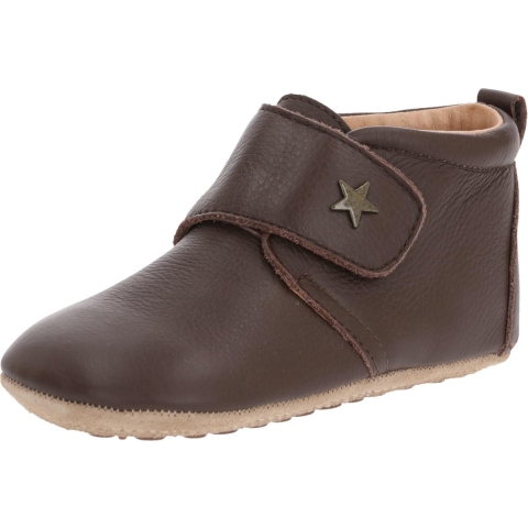 Bisgaard Leren Slippers - Bruin m. Ster - Bisgaard - 25 - Leren Slippers