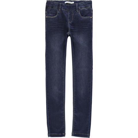 Name It Jegging - NkfPolly - Noos - Dark Blue Denim - Name It - 8 jaar (128) - Jeans