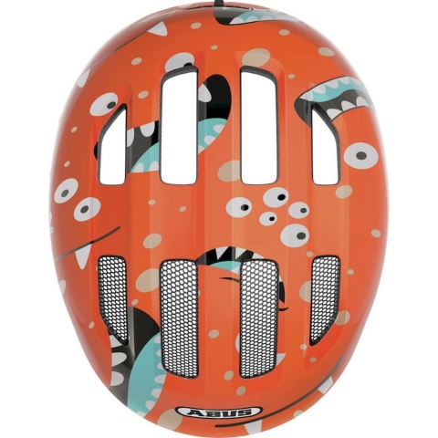 Abus Fietshelm - Smiley 3,0 - Oranje Monster - Abus - 45-51 cm - Fietshelm