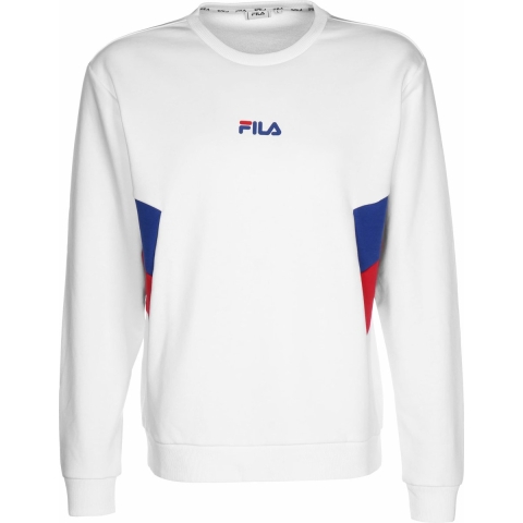 Fila Sweatshirt - Bakker - Wit - Fila - 16-18 jaar (176-188) - Sweatshirt