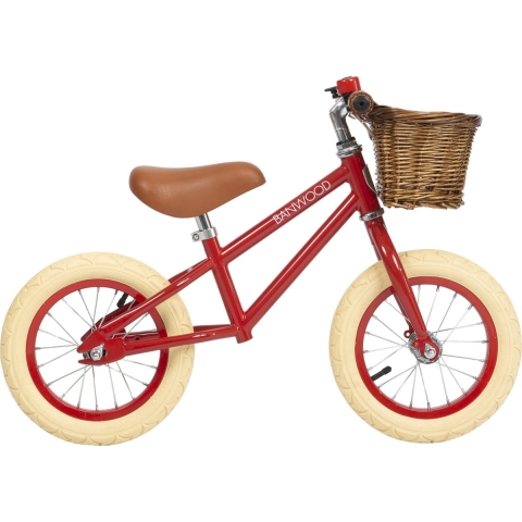 Banwood Loopfiets - First Ga! - Rood - Banwood - OneSize - Loopfiets