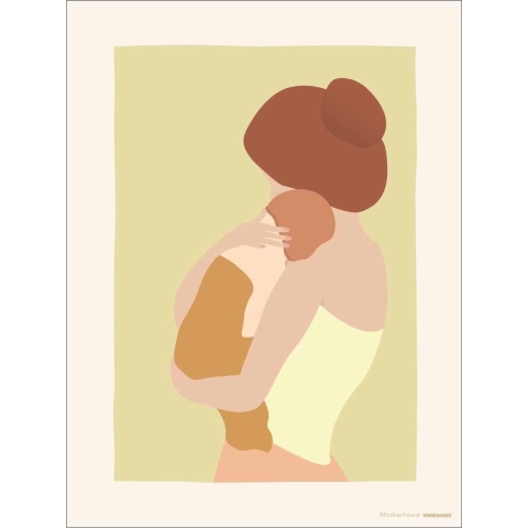 Vissevasse Poster - 30x40 - Motherhood - Vissevasse - OneSize - Poster