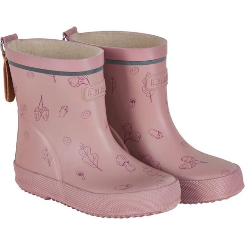CeLaVi Regenlaarzen - Kaart - Misty Rose m. Print - CeLaVi - 25 - Regenlaarzen