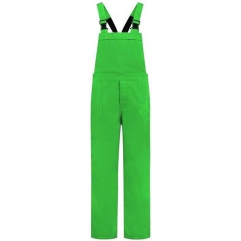 Carnaval verkleed tuinbroek voor kinderen - groen 152 (11-12 jaar) -