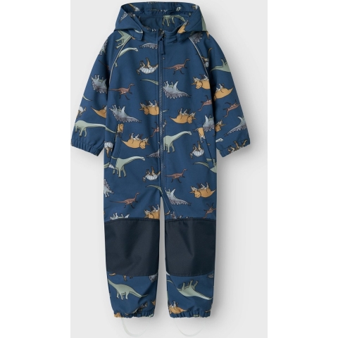 Name It Softshellpak m. Fleece - Noos - NmmAlfa08 - Dark Demin - Name It - 2 jaar (92) - Softshell