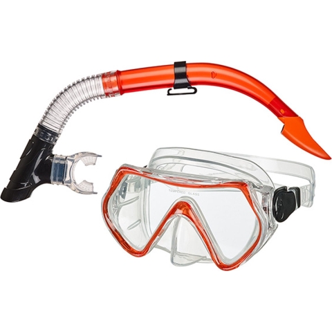 BECO Snorkelset - Livorno 8+ - Rood - BECO - OneSize - Snorkel
