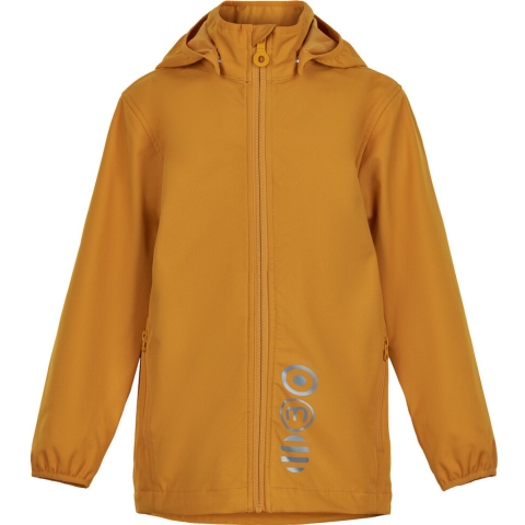 Minymo Softshelljassen - Golden Oranje - Minymo - 6 jaar (116) - Softshell