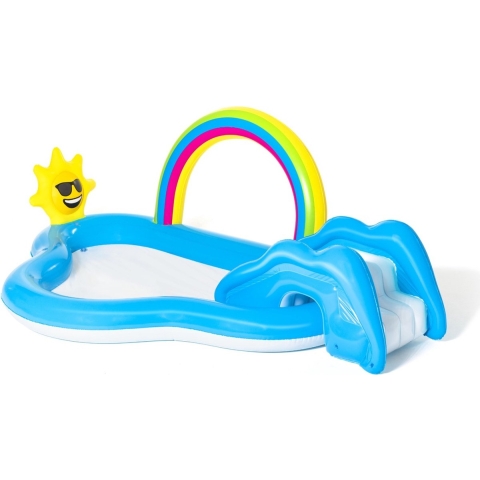 Bestway Pool spelen - Rainbow N' Shine - 2.57mx1.45mx91cm - Bestway - OneSize - Zwembad