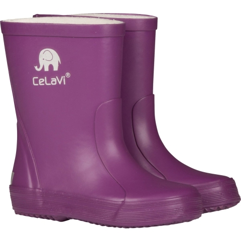 CeLaVi Regenlaarzen - Basic - Aubergine - CeLaVi - 34 - Regenlaarzen