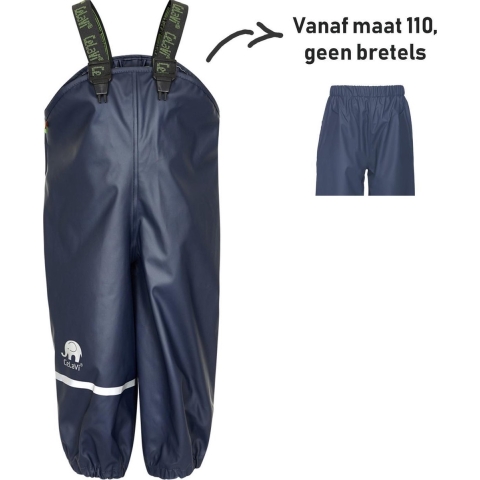 CeLaVi Regenbroek - PU - Marineblauw - CeLaVi - 130 - Regenbroek