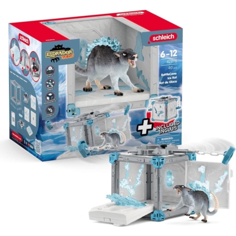 Schleich Eldrador Creatures - BattleCave Ice stuurwiel - 42676 - Schleich - OneSize - Speelgoed