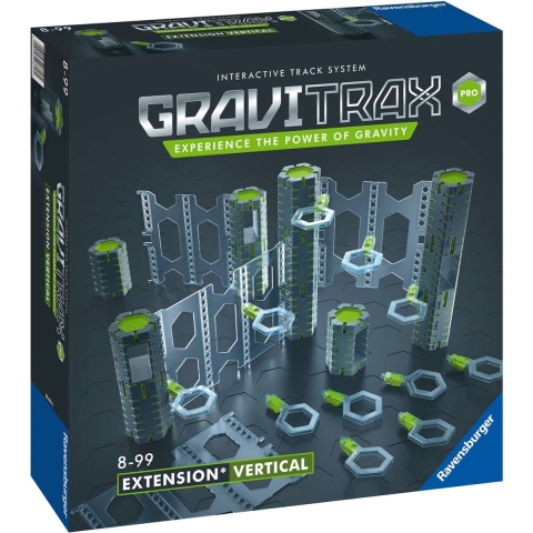 GraviTrax Extensie - Verticaal Pro - 33 Onderdelen - GraviTrax - OneSize - Knikkerbaan