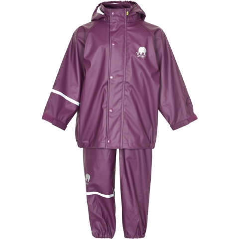 CeLaVi Regenkleding - PU - Donkerpaars - CeLaVi - 110 - Regenkleding