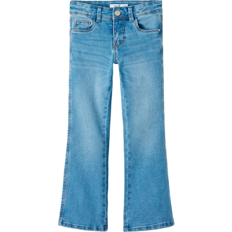 Name It Jeans - Noos - NkfPolly - Medium+ Blue Denim - Name It - 10 jaar (140) - Jeans