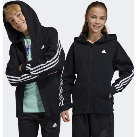 adidas Performance Cardigan - U FI 3S - Zwart - adidas Performance - 16 jaar (176) - Cardigan