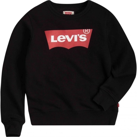 Levis Sweatshirt - Vleermuisvleugel - Zwart - Levis - 4 jaar (104) - Sweatshirt