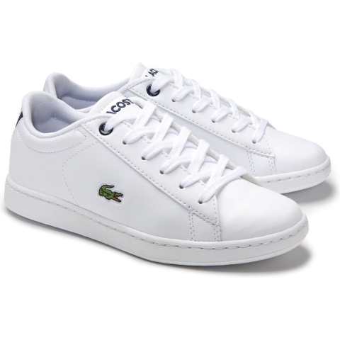 Lacoste Schoenen - Carnaby - Wit/Navy m. Koorden - Lacoste - 31 - Schoenen