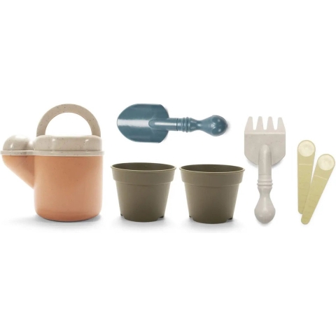 Dantoy BIO Plastic Plantenset - 7 Onderdelen - Multicolour - Dantoy - OneSize - Speelgoed