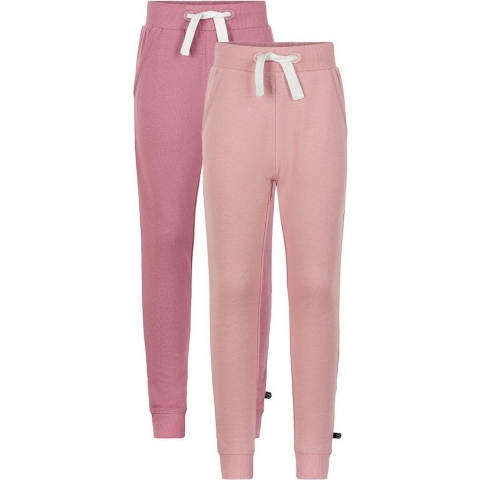 Minymo Joggingbroek - 2-pack - Mesa Rose - Minymo - 3 jaar (98) - Broeken - Katoen