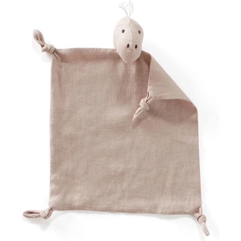 Kids Concept Knuffeldoekjes - Dino - Beige - Kids Concept - OneSize - Knuffeldoekjes