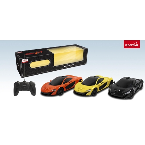 Rastar Afstandsbediening Auto - 1:24 McLaren P1 - Zwart - Rastar - OneSize - Auto