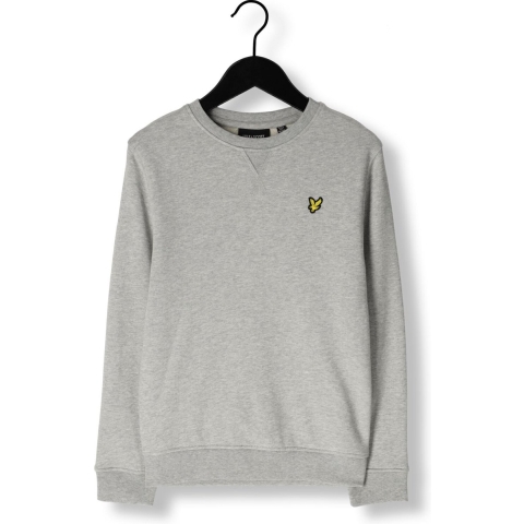 Lyle & Scott Sweatshirt - Light Grey Mergel - Lyle & Scott - 9-10 jaar (134-140) - Sweatshirt