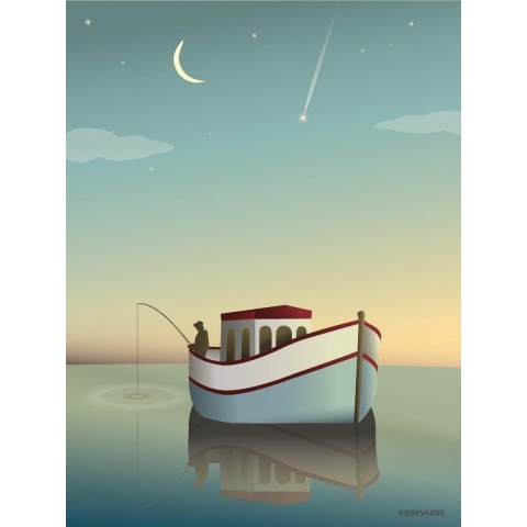 Vissevasse Poster - 50x70 - De Visser - Vissevasse - OneSize - Poster