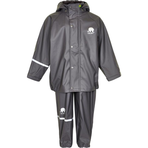 CeLaVi Regenkleding - PU - Grijs - CeLaVi - 130 - Regenkleding