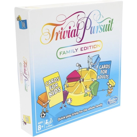 Hasbro Bordspel - Trivial Pursuit Family-editie - Hasbro - OneSize - Bordspel