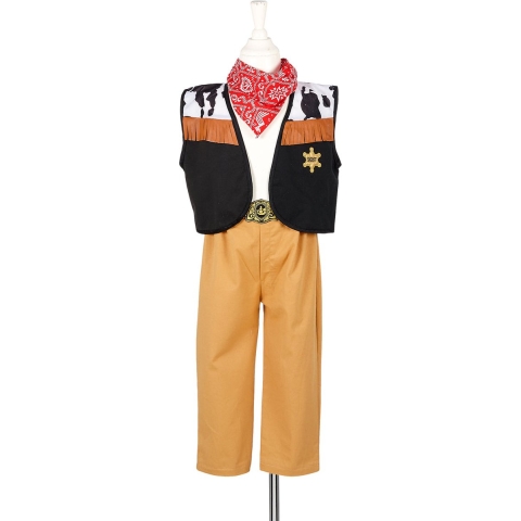 Souza Kostuum - Chuck Cowboy - Souza - 3-4 jaar (98-104) - Kostuum