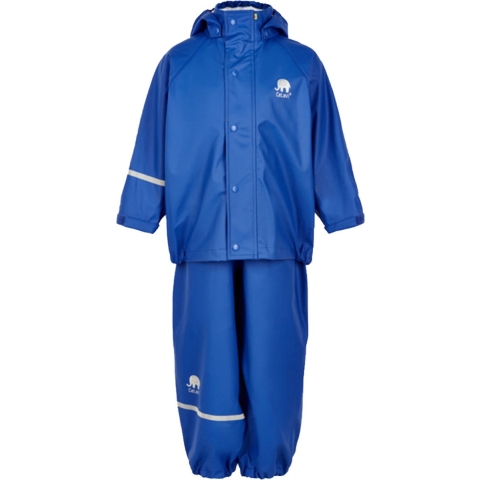CeLaVi Regenkleding m. Bretellen - PU - Zeeblauw - CeLaVi - 70 - Regenkleding