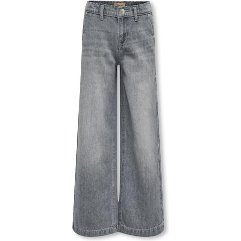 Kids Only Jeans - Noos - KogComet wijde pijpen - Medium+ Grey De - Kids Only - 7 jaar (122) - Jeans