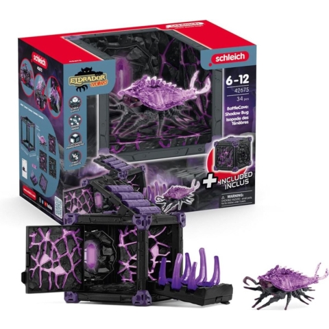 Schleich Eldrador Creatures - Gevechtsgrot Shadow Bug - 42675 - Schleich - OneSize - Speelgoedfiguur