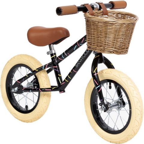 Banwood Loopfiets - First Go! - Allegra Black - Banwood - OneSize - Loopfiets