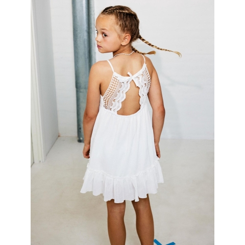 Name It Jurk - Noos - NkfFimia - Jet Stroom - Name It - 7 jaar (122) - Jurk