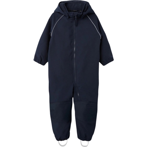 Name It Softshellpak m. Fleece - Noos - NmnAlfa - Dark Saffier - Name It - 1½ jaar (86) - Softshell