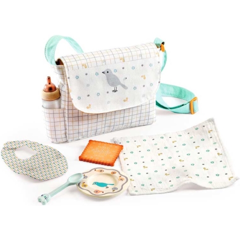 Djeco Poppentoebehoren - Mealtime Set - Djeco - OneSize - Poppentoebehoren