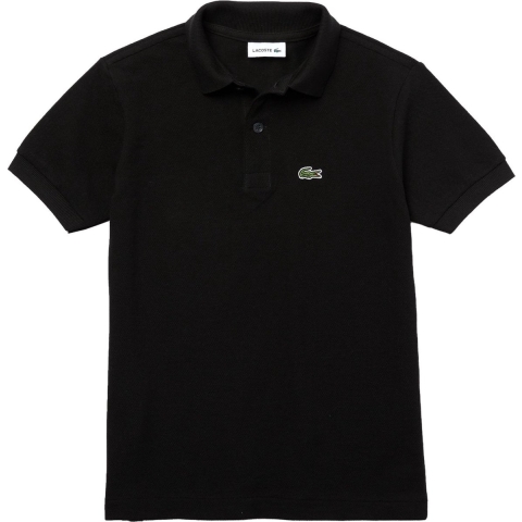 Lacoste Polo - Zwart - Lacoste - 8 jaar (128) - Polo