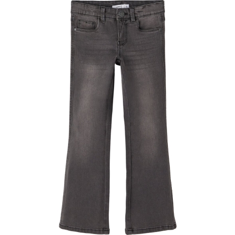 Name It Jeans - Noos - NkfPolly - Dark Grey Denim - Name It - 7 jaar (122) - Jeans