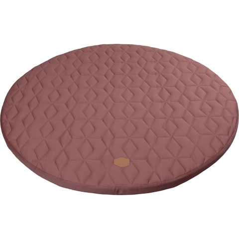 Filibabba Speelmat - Gewatteerd - Ø 90 cm - Wild Rose - Filibabba - OneSize - Speelmat
