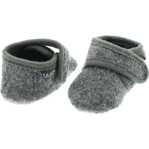 CeLaVi Pantoffels - Wol - Antracietgrijs - CeLaVi - 25/26 - Pantoffels