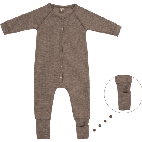 Smallstuff Pyjamapak - Wol - Nature - Smallstuff - 1½ jaar (86) - Pyjamapak