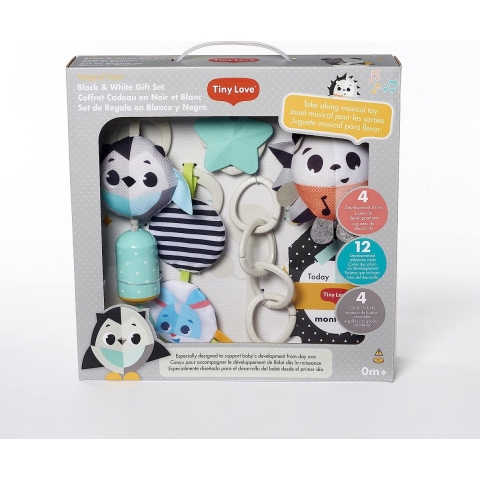 Tiny Love Cadeaubox - Black & White - 20 Onderdelen - Magische v - Tiny Love - OneSize - Activiteitenspeelgoed