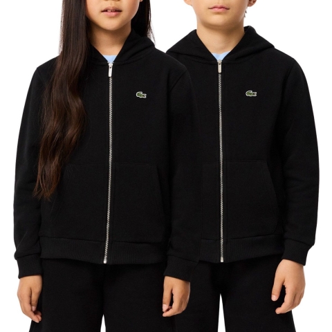 Lacoste Cardigan - Zwart - Lacoste - 10 jaar (140) - Cardigan