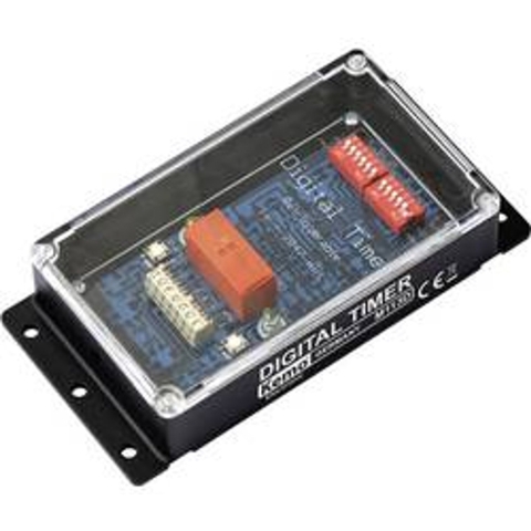 Kemo M113D Tijdschakelaar digitaal Kant-en-klaar 12 V/DC