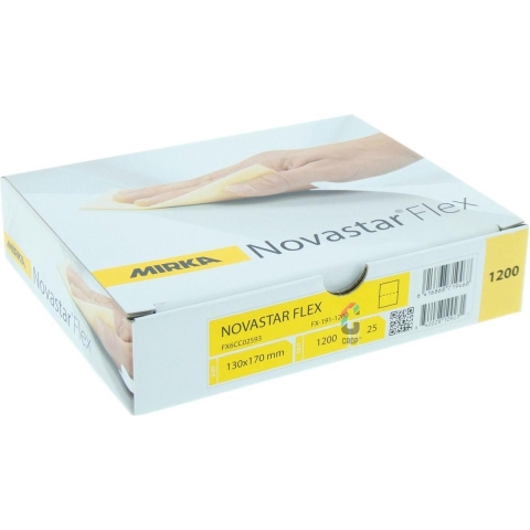 Mirka NOVASTAR | FLEX 130x170mm | Grip Perf. | 1200 | 25/verpakking - FX6CC02593