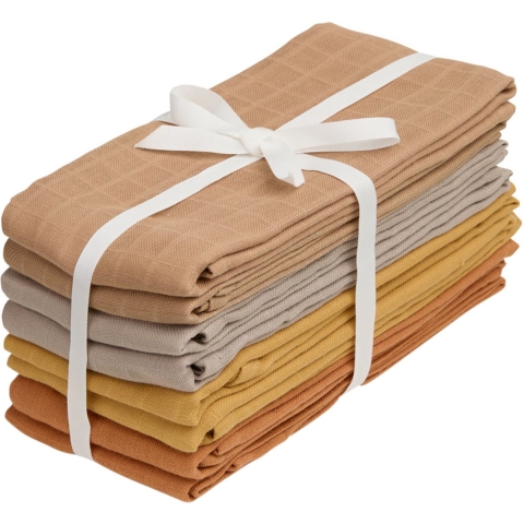 Cam Cam Hydrofiele Doek - 8-pack - Aarde Mix - Cam Cam - OneSize - Hydrofiele Doek
