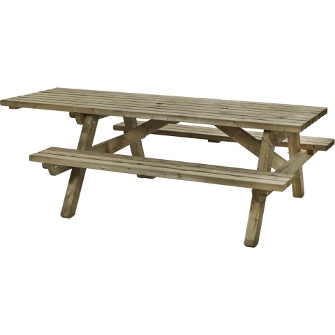Rolstoelpicknicktafel 230x160cm - Talen buitenmeubelen
