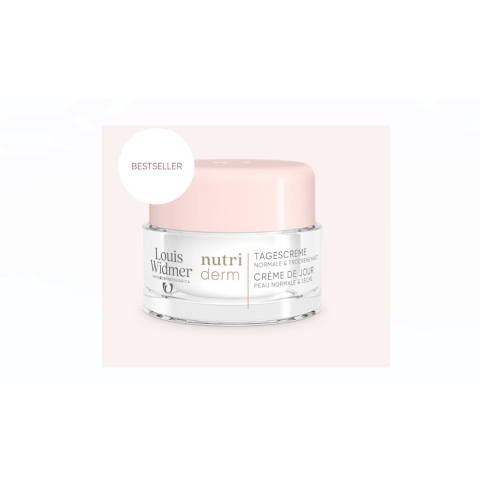 Louis Widmer Nutriderm Dagcrème (zonder Parfum) | 50 ml